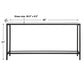 Hayley Console Table, Black