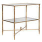 Henzler Lamp Table, Gold