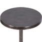 Sanaga Indoor-Outdoor Drink Table, Nickel