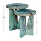 Nadette Nesting Tables, Blue, S/2