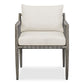 Borneo Outdoor Dining Chair, Oyster