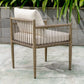 Borneo Outdoor Dining Chair, Oyster