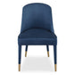 Brie Armless Chair, Sapphire, 2 Per Box, Priced Each