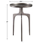 Kenna Accent Table, Nickel