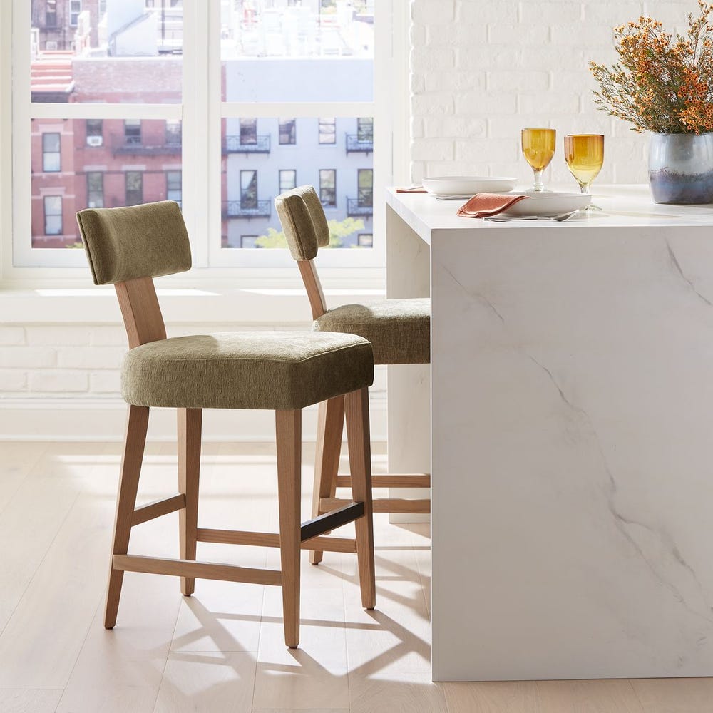 Elysian Counter Stool, Moss