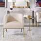 Jacobsen Accent Chair, Natural Shearling