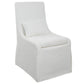 Coley Armless Chair, White