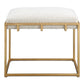 Paradox Small Bench, Gold