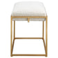Paradox Small Bench, Gold