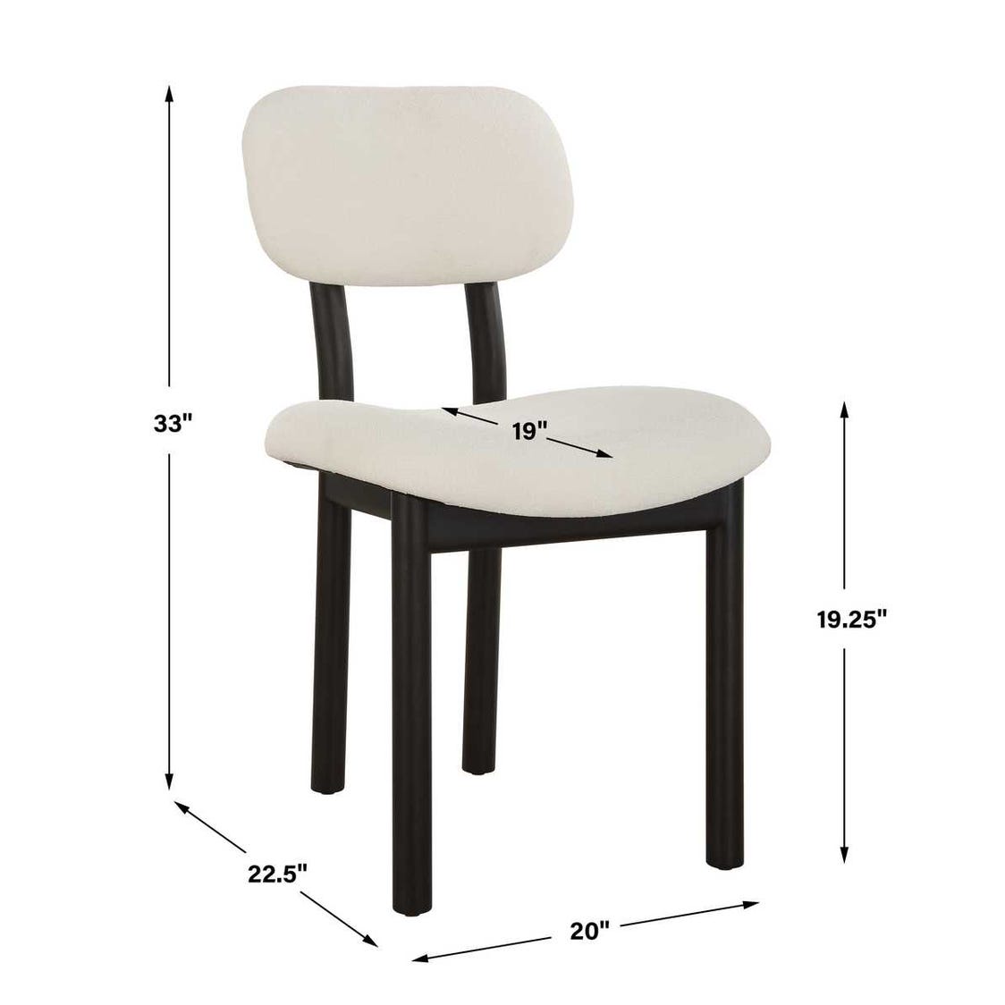 Sculpt Dining Chair, White, 2 Per Box, Priced Each