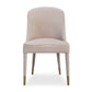 Brie Armless Chair, Champagne, 2 Per Box, Priced Each