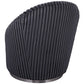 Crue Swivel Chair, Gunmetal