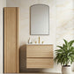 Tordera Arch Mirror, Black