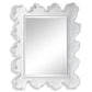 Sea Coral Mirror, White
