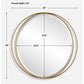 Rhodes Round Mirror
