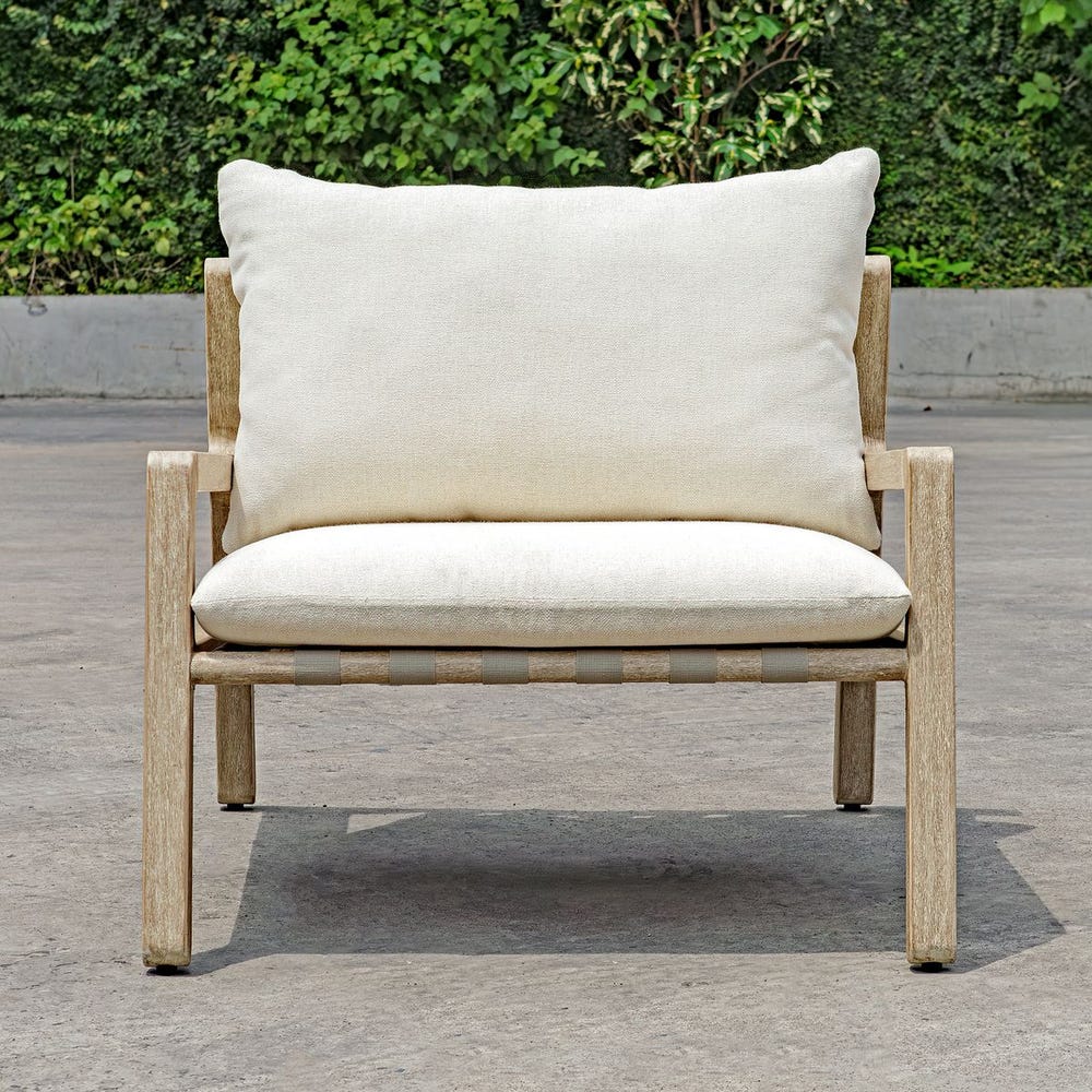 Strapped Outdoor Lounge Chair - 2 Cartons