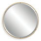 Canillo Round Mirror, Gold