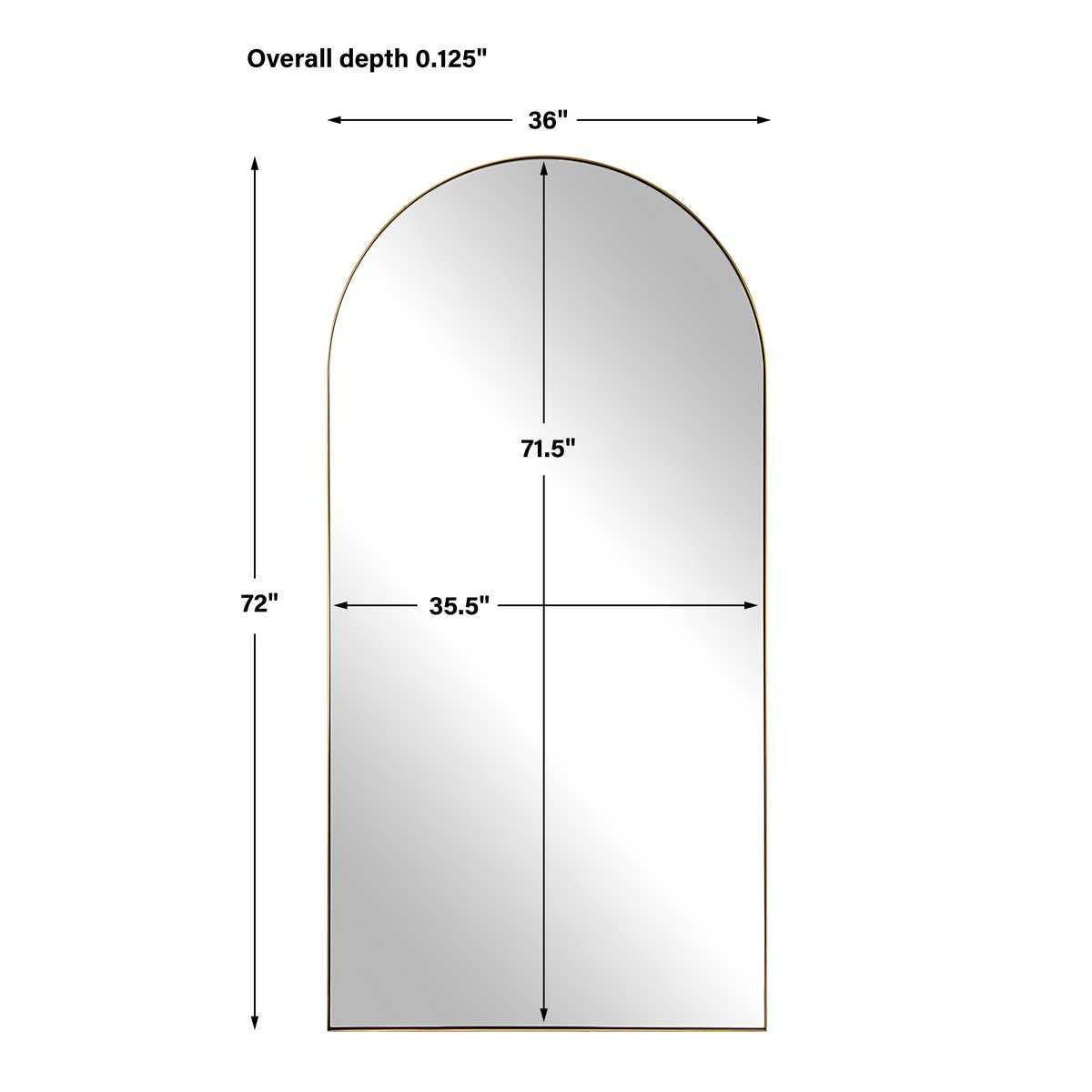 Crosley Arch Mirror