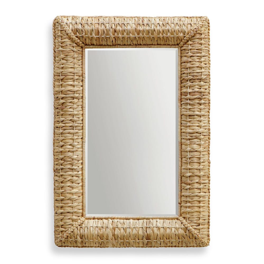 Twisted Seagrass Rectangle Mirror