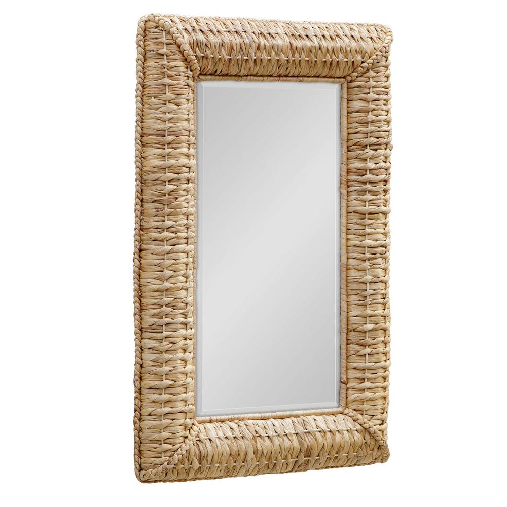 Twisted Seagrass Rectangle Mirror