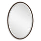 Sherise Oval Mirror, Bronze