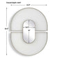 Encase Oval Mirror
