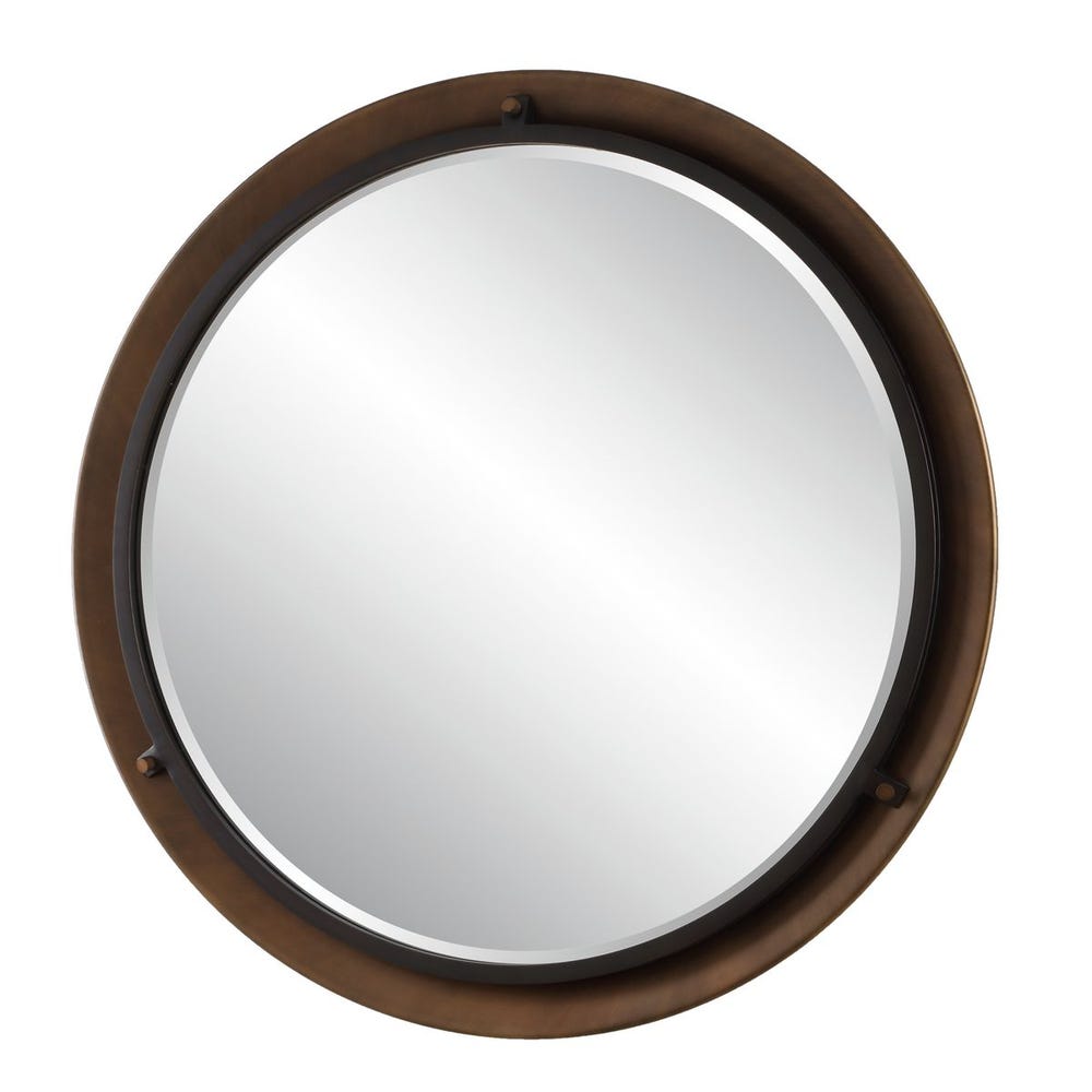 Porthole Round Mirror