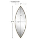 Ellipse Mirror, Gold