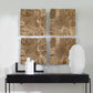 Archive Metal Wall Decor, Brass