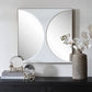 New Moon Mirrored Wall Decor