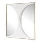 New Moon Mirrored Wall Decor