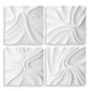 Snowdrift Wall Decor, S/4