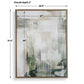 Subliminal Drift Framed Canvas
