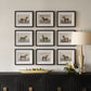 Equine Dynasty Framed Prints, S/9