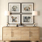 Dog Days Framed Prints, S/4