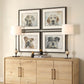 Dog Days Framed Prints, S/4