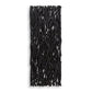 Gathered Teak Wood Wall Decor, Black