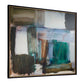 Green Fields Framed Canvas