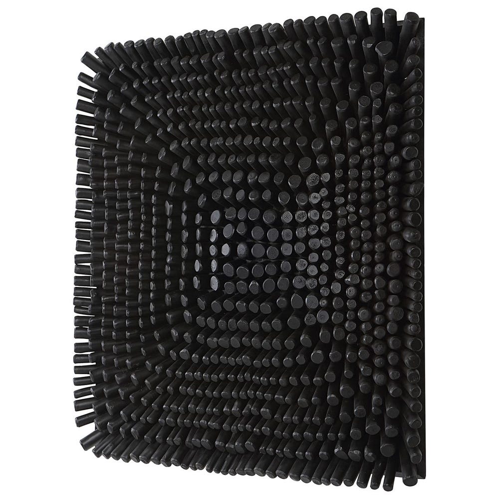 Portside Wood Wall Panel, Black
