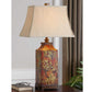 Colorful Flowers Table Lamp