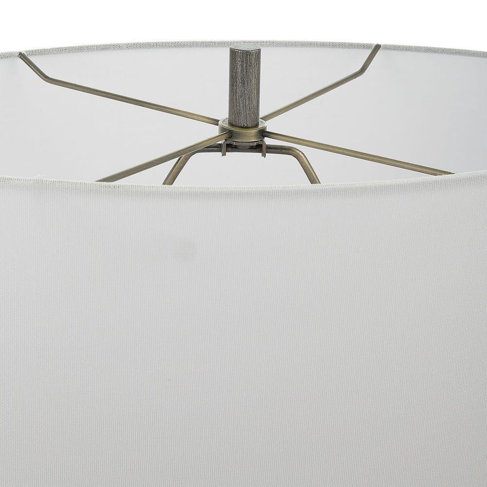 V-Groove Table Lamp