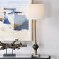 Dempsey Buffet Lamp, Brass