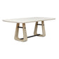 Circa Indoor-Outdoor Dining Table, 2 Cartons