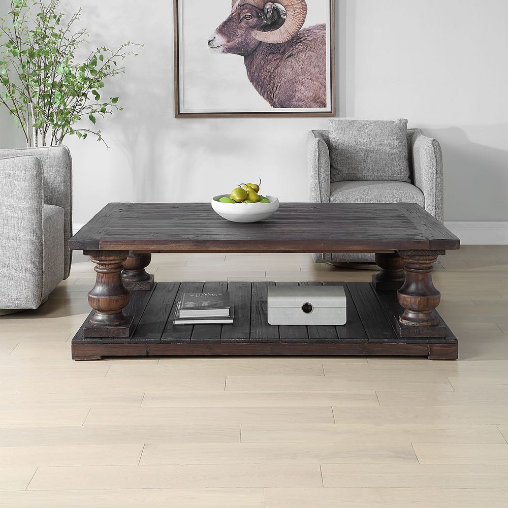 Stratford Coffee Table, Walnut