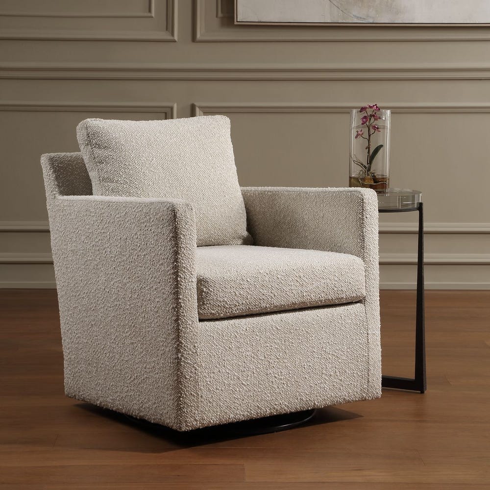 Tisdell Swivel/Glider, Cream