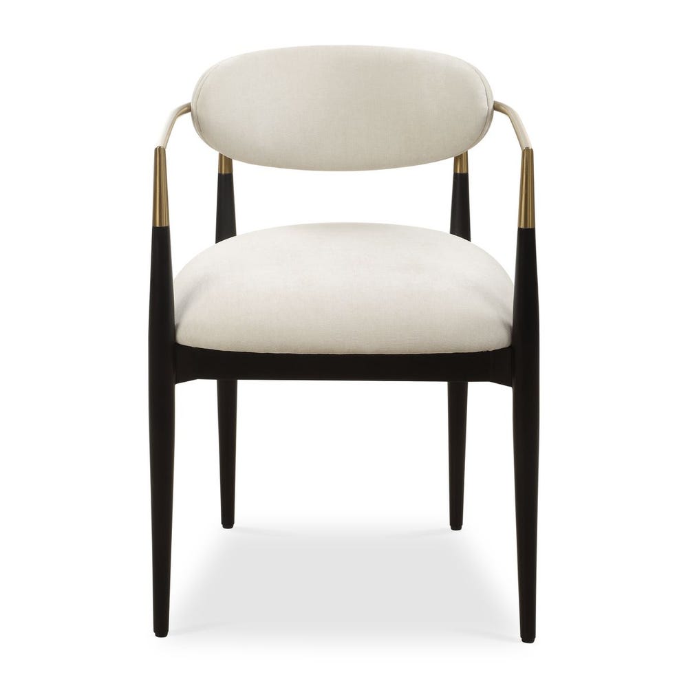 Moxie Dining Arm Chair, Black