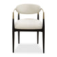 Moxie Dining Arm Chair, Black