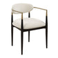 Moxie Dining Arm Chair, Black
