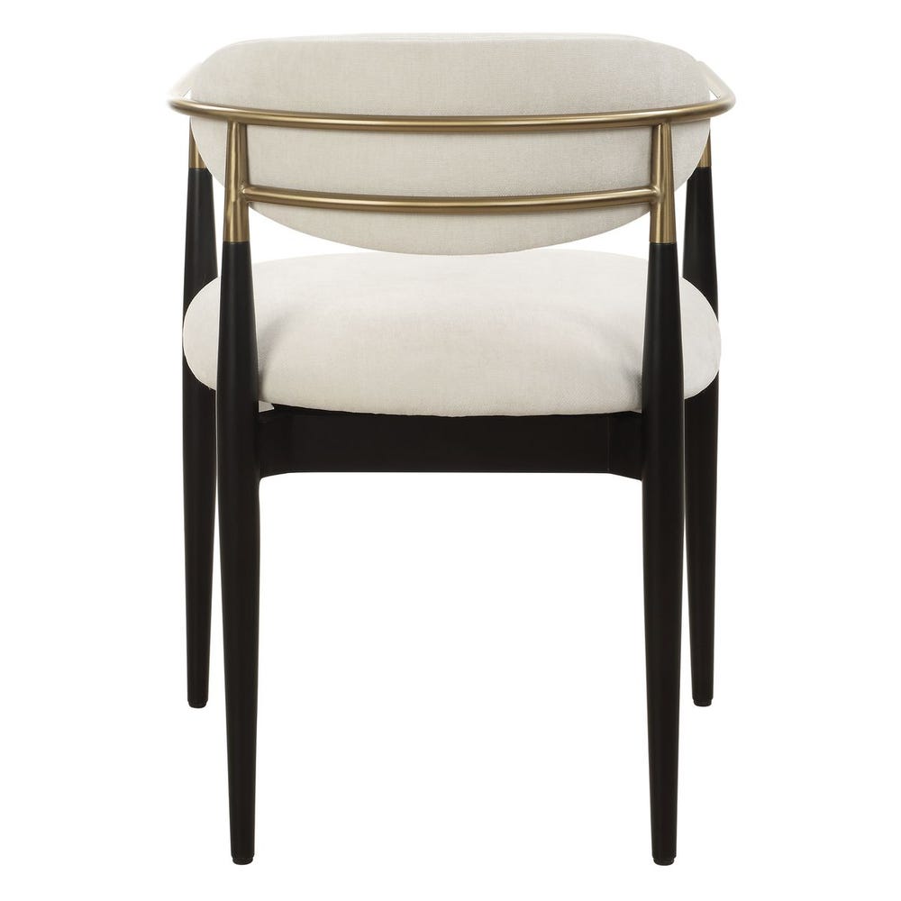 Moxie Dining Arm Chair, Black