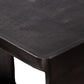 Derwent Side Table, Dark Nickel